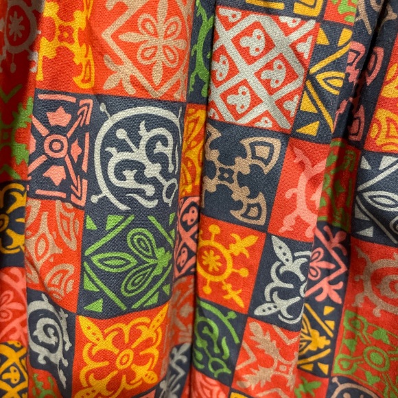 Coco Shop Short-Sleeve Maxi Dress in Navy Checkerboard - Picture 5 of 9